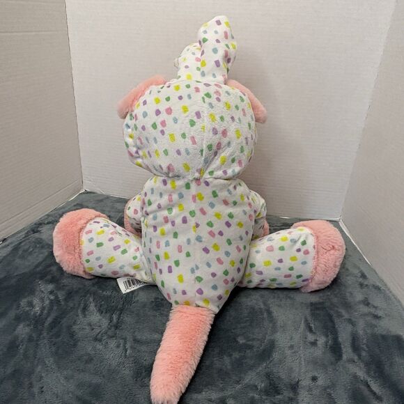 Dan Dee Easter Bunny Plush Pink Pig in Rabbit Costume 16 Inch Stuffed Animal Toy - Picture 5 of 11